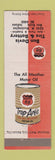 Matchbook Cover - Phillips 66 oil gas Ben Davis IN