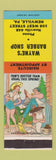 Matchbook Cover - Wayne's Barber Shop Newville PA hillbilly