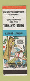 Matchbook Cover - Merle Cantwell Monarch Match Dealer Klamath CA hillbilly