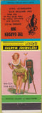 Matchbook Cover - Garden Inn Montebellow CA pinup