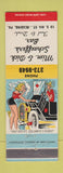 Matchbook Cover - Mim & Dick Schaeffer's Bar Reading PA hillbilly