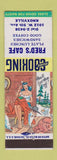 Matchbook Cover - Fred's Cafe Knoxville TN? Hillbilly