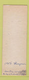 Matchbook Cover - Cove Liquor Store Long Beach CA pinup