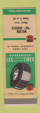 Matchbook Cover - Wilson Phillips 66 oil gas Rippey IA low phone #