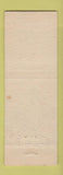 Matchbook Cover - Rosedale Cafe Cleveland OH hillbilly