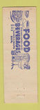 Matchbook Cover - Park Hotel New Oxford PA hillbilly