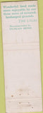 Matchbook Cover - The Latch String Oradell NJ WORN