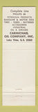 Matchbook Cover - Phillips 66 oil gas Carmichael Lake View SC