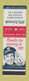 Matchbook Cover - Jiffy Car Wash Esso oil gas Norfolk VA