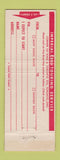 Matchbook Cover - DeMarco's Esso oil gas Regina SK