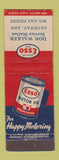 Matchbook Cover - Don Walker Esso oil gas Gateway AR