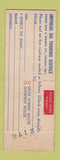 Matchbook Cover - Ken Simon Esso oil gas Atlas Tires Stettler AB