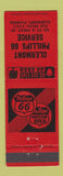 Matchbook Cover - Phillips 66 oil gas Clermont FL