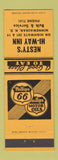 Matchbook Cover - Nesty's Phillips 66 oil gas Hi Way Inn Minnewaukan SD