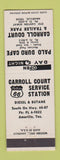 Matchbook Cover - Palo Duro Cafe Amarillo TX Phillips 66 oil gas