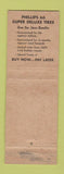 Matchbook Cover - Duffie Monroe Phillips 66 oil gas Rosenberg TX WEAR