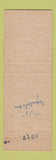 Matchbook Cover - Lloyd Jensen Rock Lodge Phillips 66 oil gas Hagerman ID