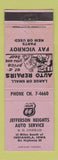 Matchbook Cover - Phillips 66 oil gas Jefferson Heights Indianola IA