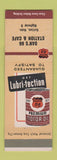 Matchbook Cover - Phillips 66 oil gas Dan's Sutton NE