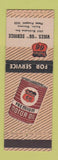Matchbook Cover - Phillips 66 oil gas Vikes Racine WI