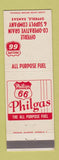 Matchbook Cover - Offerle COOP Grain Phillips 66 oil gas Offerle KS