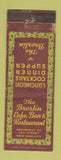 Matchbook Cover - Breslin Cafe Bar Restaurant New York City WORN