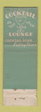 Matchbook Cover - Breslin Cafe Bar Restaurant New York City WORN