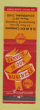 Matchbook Cover - Shell oil gas H&M Columbiana OH