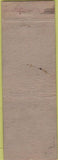 Matchbook Cover - House By The Side of the Road Wilkinsburg PA WEAR