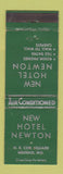 Matchbook Cover - New Hotel Newton Neosho MO WEAR