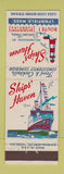 Matchbook Cover - Ships' Haven Lynnfield MA