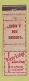 Matchbook Cover - Parry Lodge Kanab UT WORN