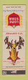 Matchbook Cover - Lone Star Beer WEAR