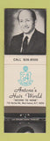 Matchbook Cover - Antone's Hair World Toupee Hair Piece West Seneca NY