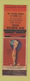 Matchbook Cover - New Windsor Hotel Spring Grove PA pinup WEAR
