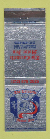 Matchbook Cover - The Caravelle Motor Inn Rosemont IL