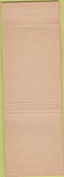 Matchbook Cover - ECCC West Course golf Country Club West Orange NJ