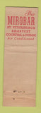 Matchbook Cover - Suwannee Hotel St Petersburg FL WEAR