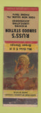 Matchbook Cover - Russ's Sunoco oil gas York New Salem PA pinup WORN