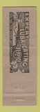 Matchbook Cover - Wayne's Service oil gas York PA Collie Dog