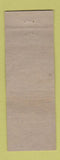 Matchbook Cover - Nashville Garage oil gas Nashville PA