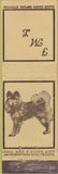 Matchbook Cover - FML Initals Dog Lion Match