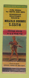 Matchbook Cover - Russ's Sunoco oil gas York New Salem PA pinup WEAR