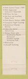 Matchbook Cover - Pal Waukee Airport Wheeling IL George Priester Aviation