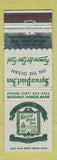 Matchbook Cover - Spruce Point Inn Boothbay Harbor ME