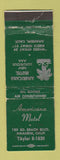 Matchbook Cover - Americana Motel Anaheim CA WORN