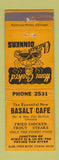 Matchbook Cover - Basalt Cafe Colorado WEAR