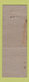 Matchbook Cover - Margarita Restaurant Cafe New York City WEAR