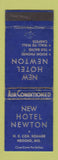 Matchbook Cover - New Hotel Newton Neosho MO WEAR