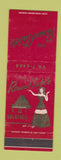 Matchbook Cover - The Round Table girlie Des Plaines IL WEAR